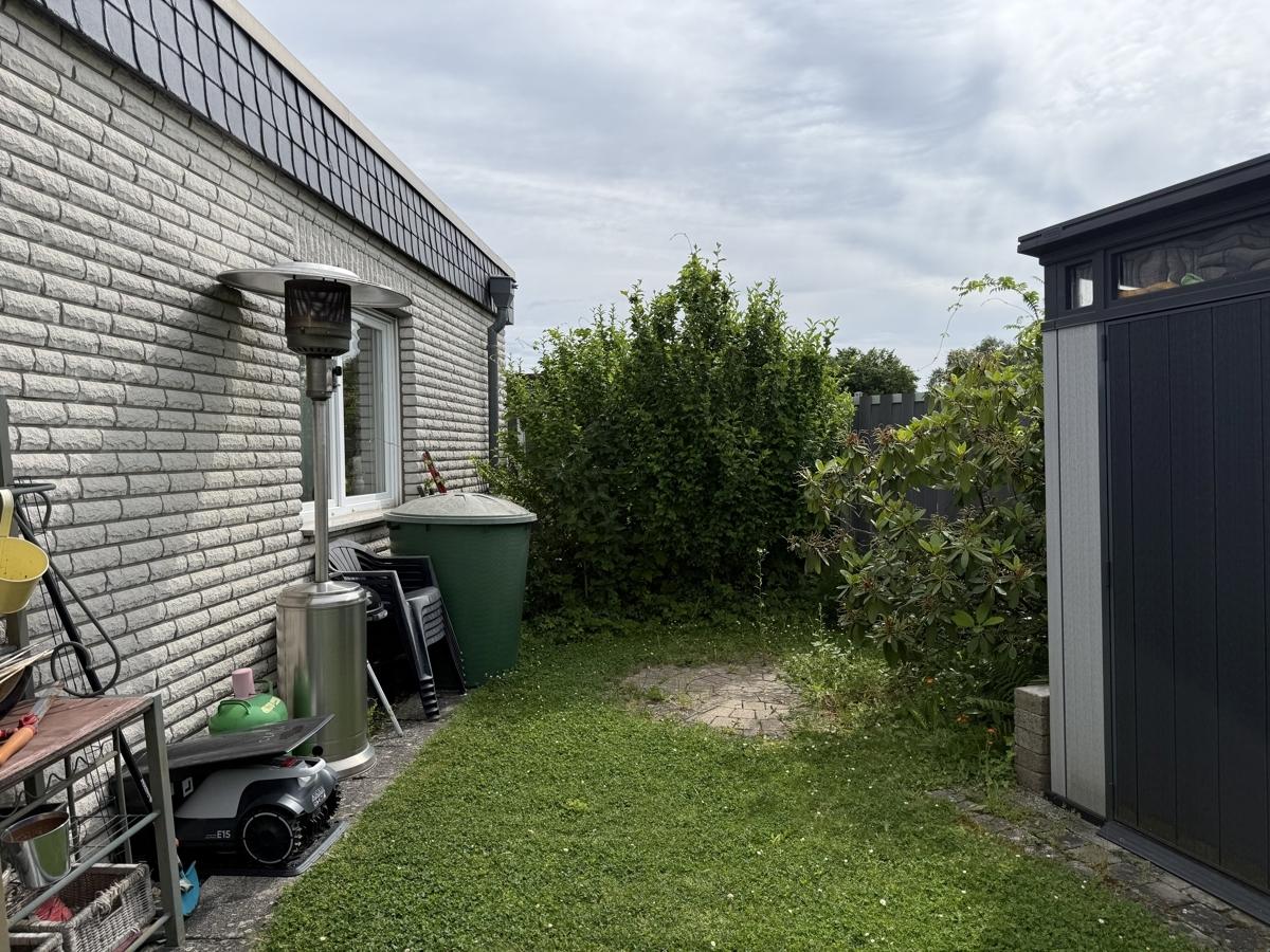 Rückansicht mit Garten