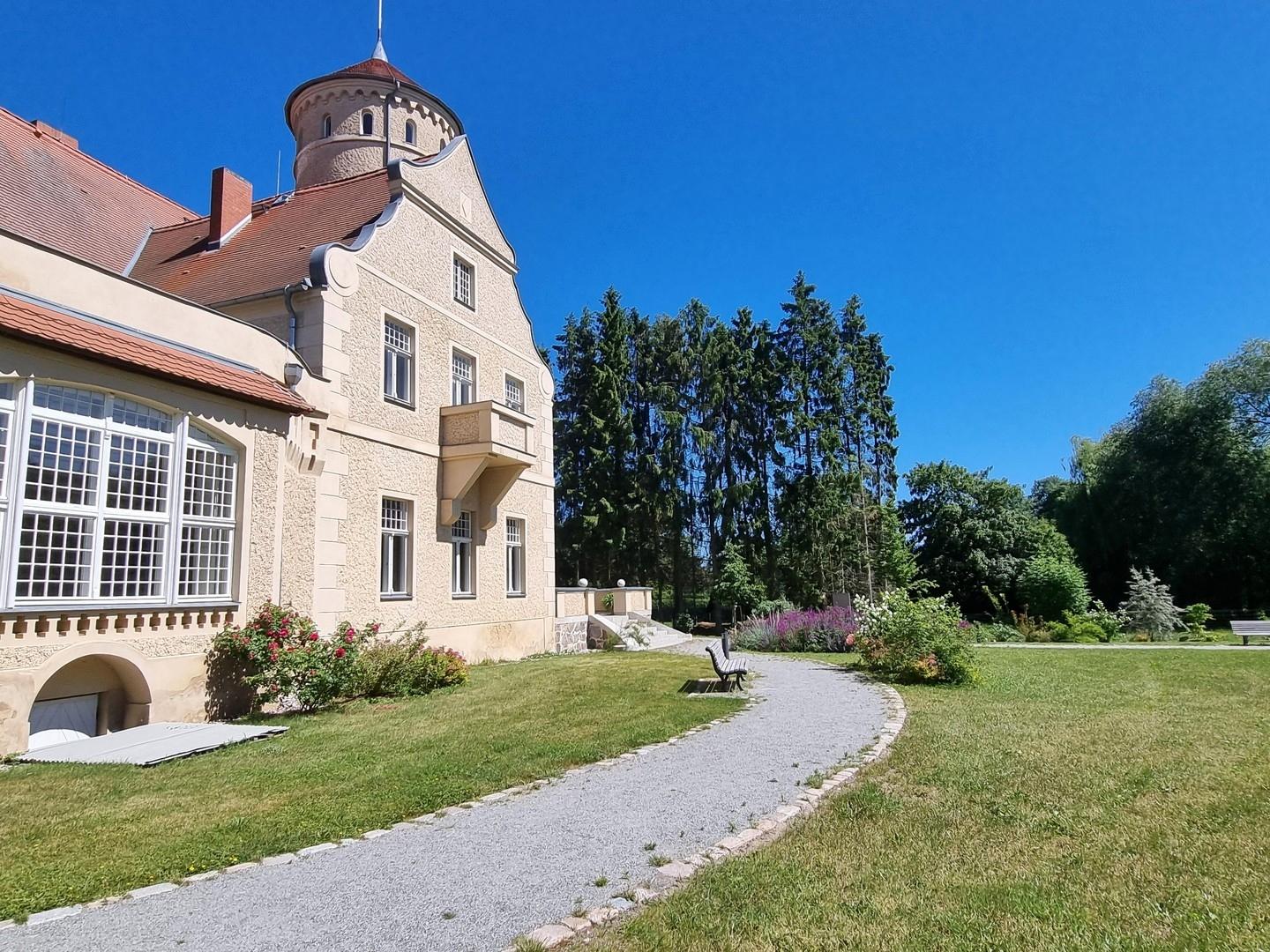 Schloss Stolpe, Park