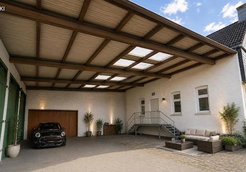 Innenhof Inspiration (KI generiert)