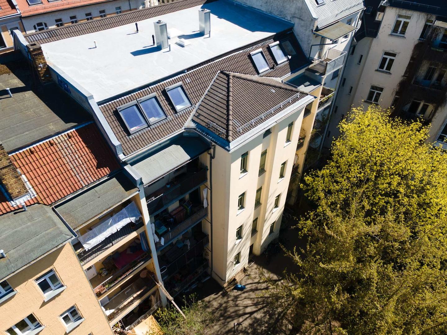 Hausansicht Dach
