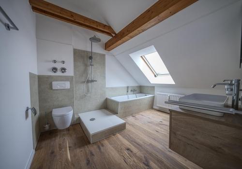 Fugenloses Badezimmer