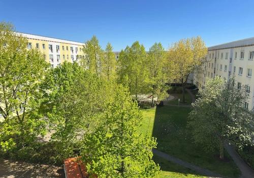 Ausblick in den Innenhof