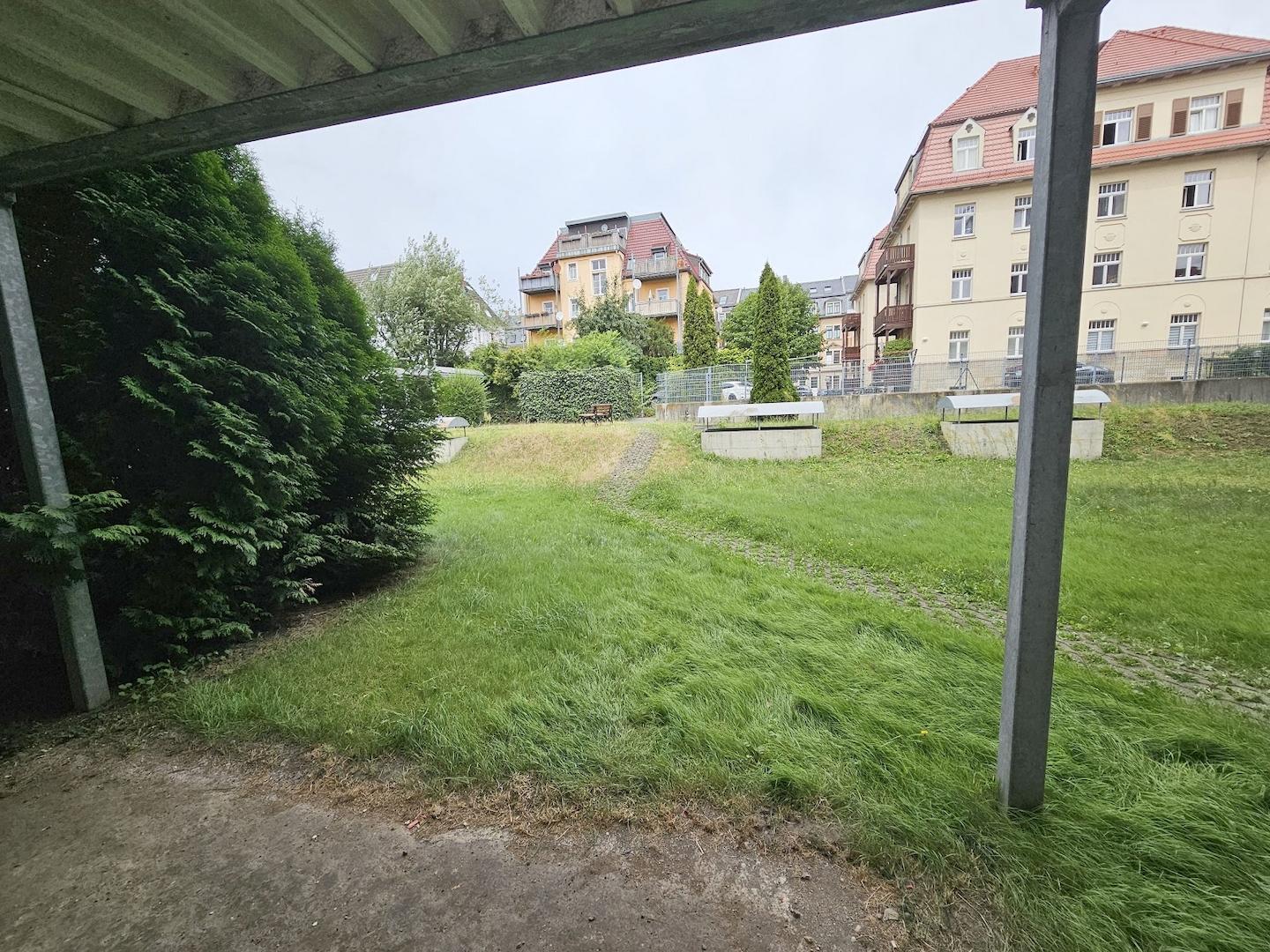 Blick aus dem Fenster