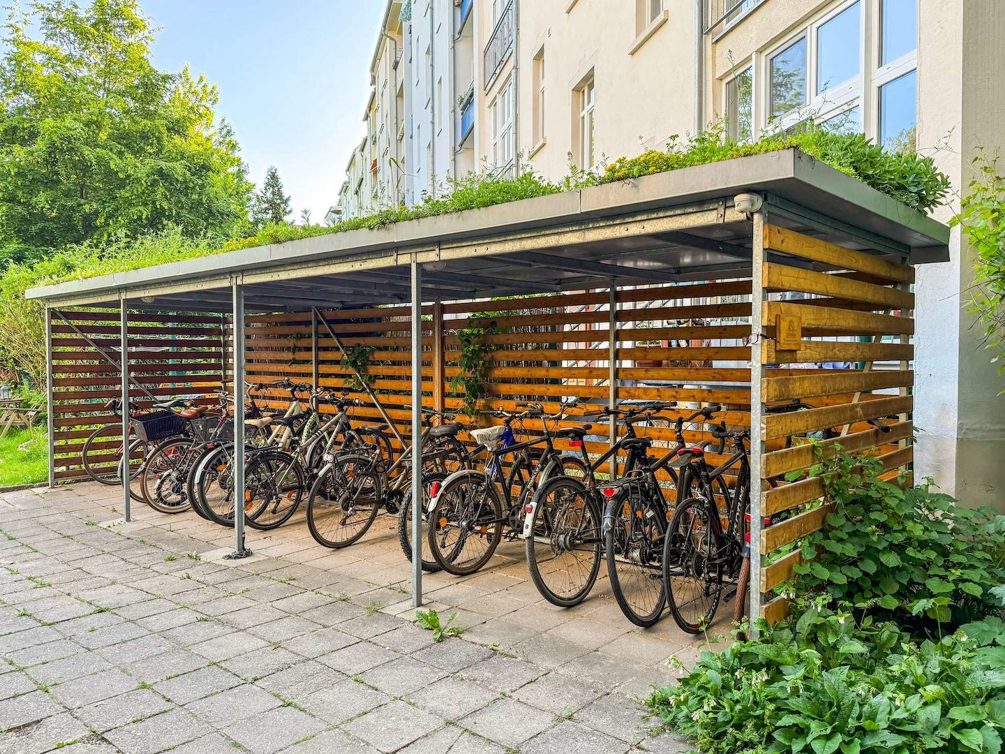 Fahrrad Carport