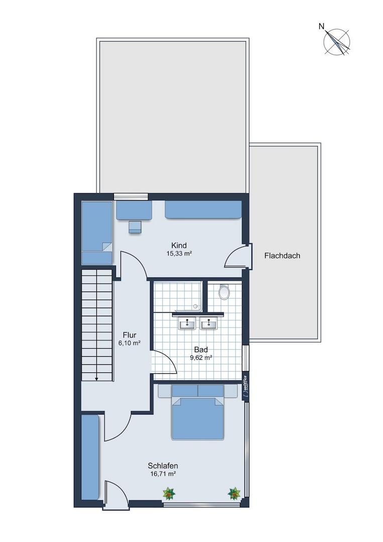 Grundriss Obergeschoss