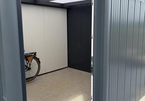 großer Fahrradabstellraum 