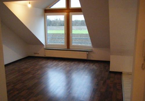 Dachgaube Wohnzimmer