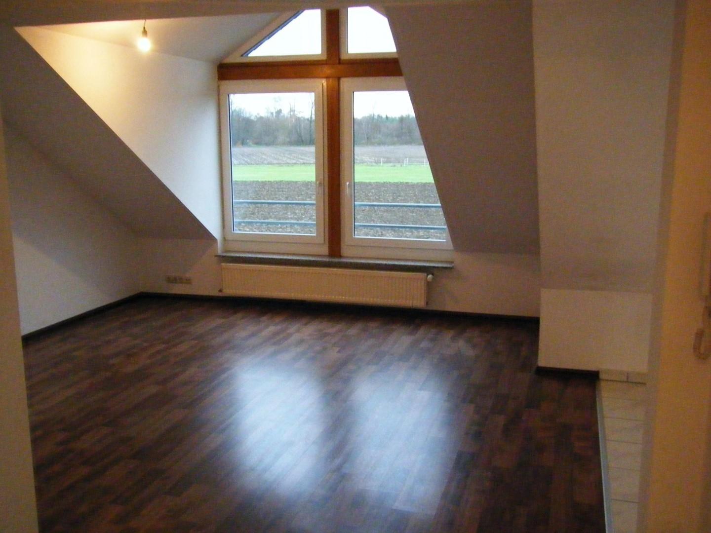 Dachgaube Wohnzimmer
