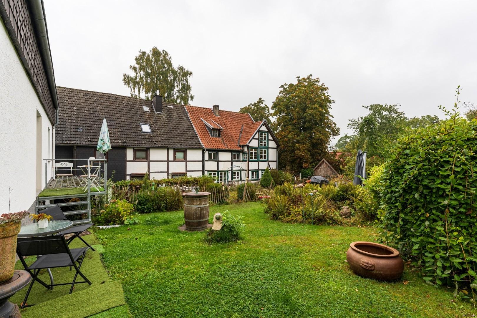 einfach den Garten genießen
