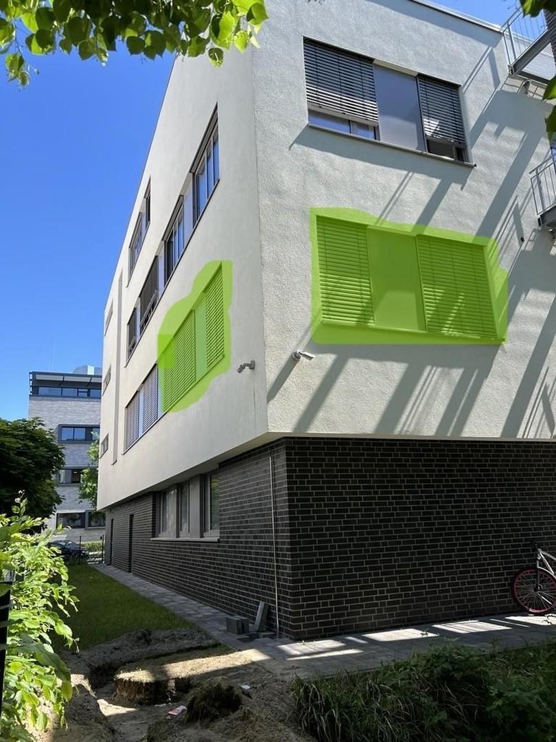 Rückseite vom Gebäude