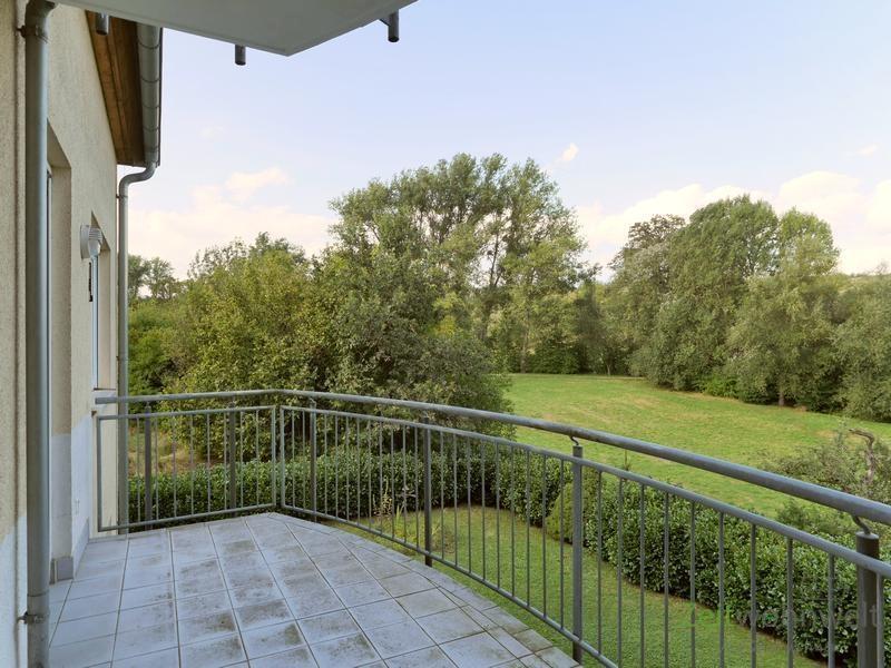 Blick vom Balkon