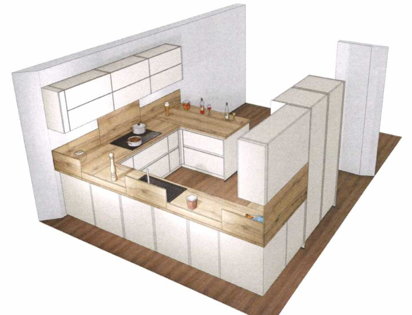 Küche – 3D-Planung
