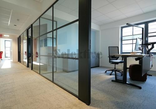 Büro und Flur