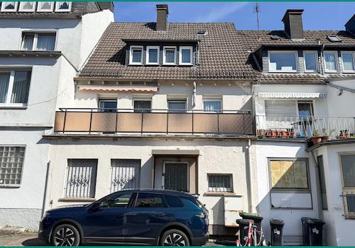 Ansicht der Gebäuderückseite Richtung Grabenstraße