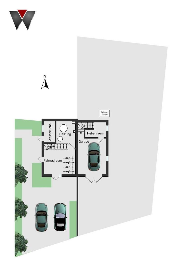 Grundriss Garage/Werkstatt EG
