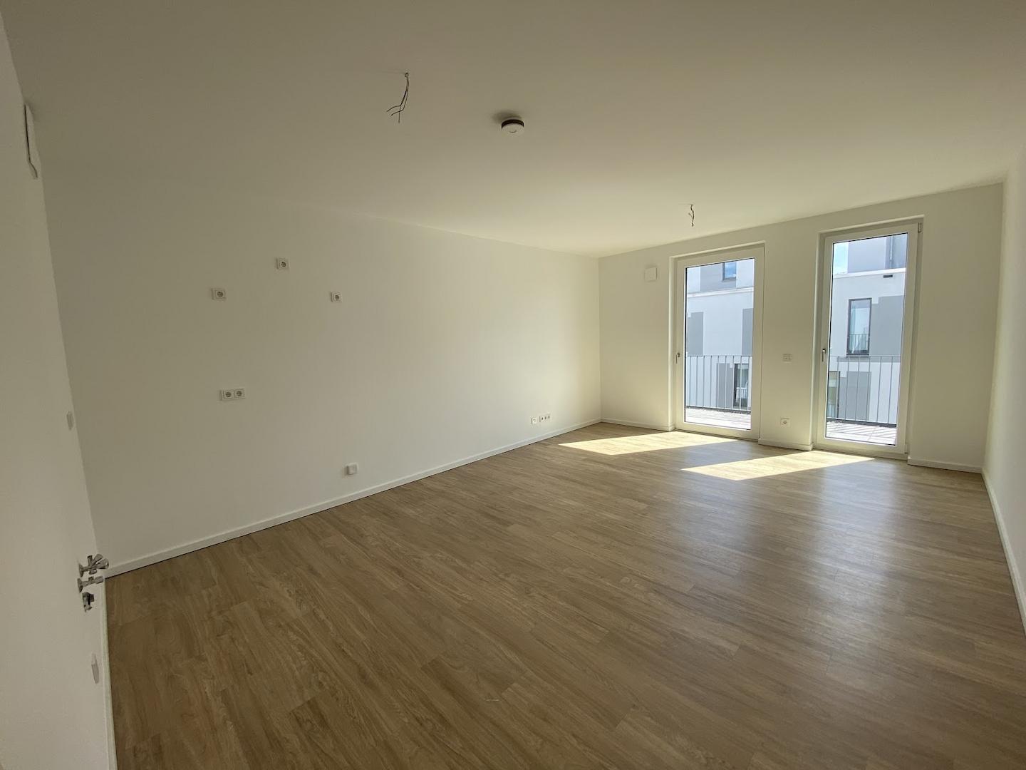 offener Wohn- und Küchenbereich
