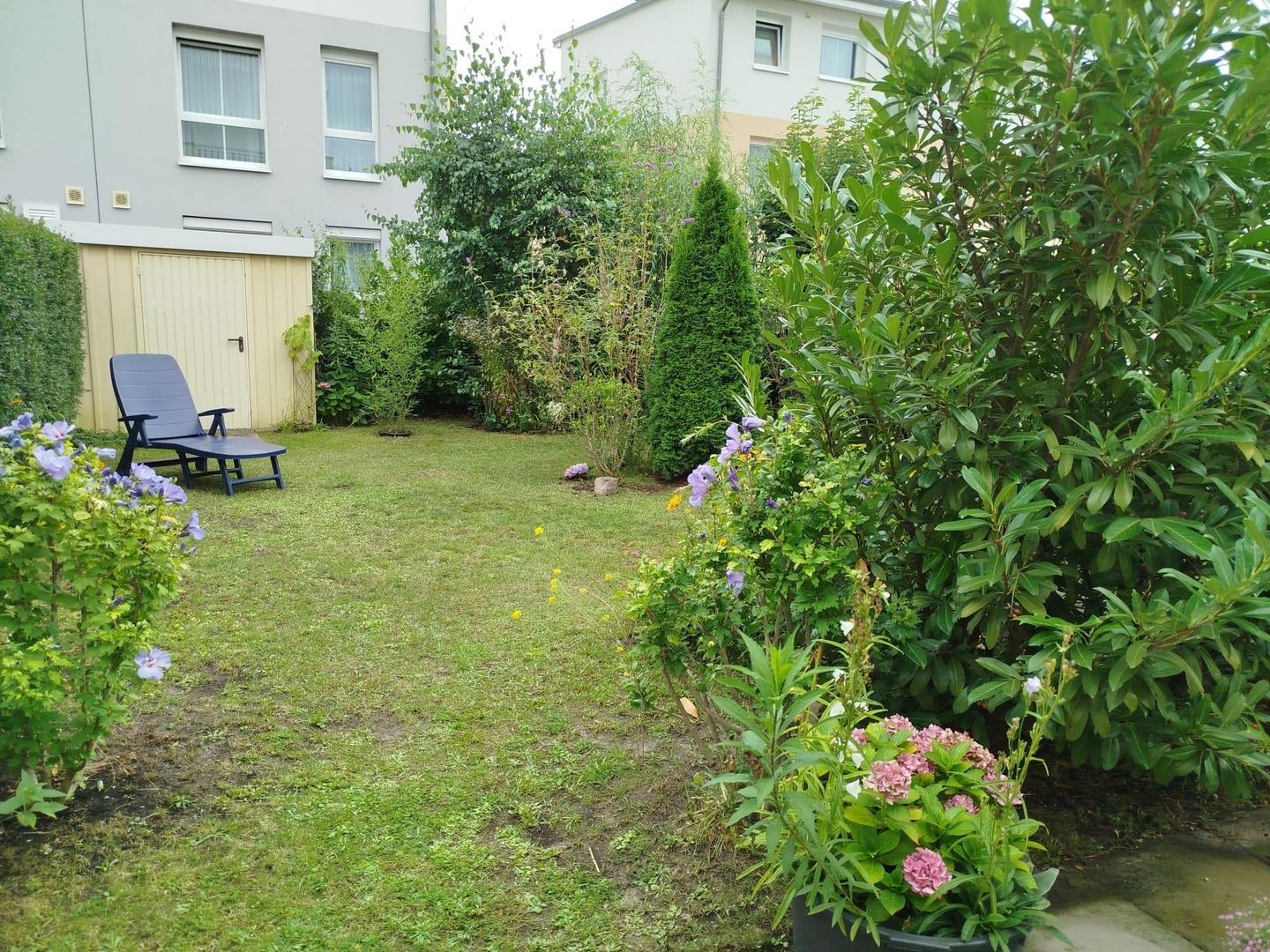 Garten und Gartenhaus
