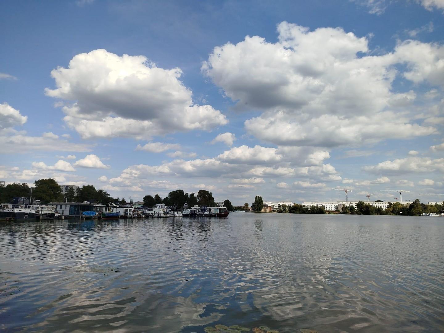 Blick über den Spandauer See