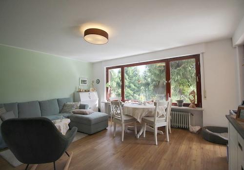 Wohnzimmer mit Terrassenzugang WHG EG-Mitte