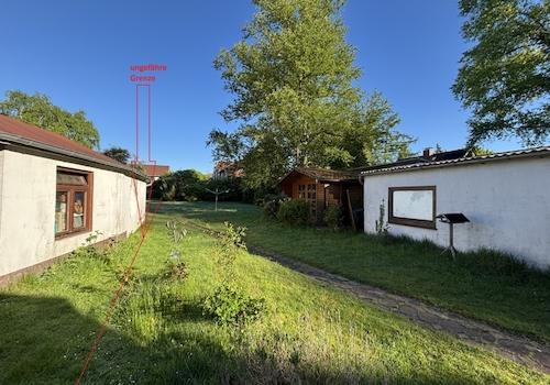 Garten mit Grenze