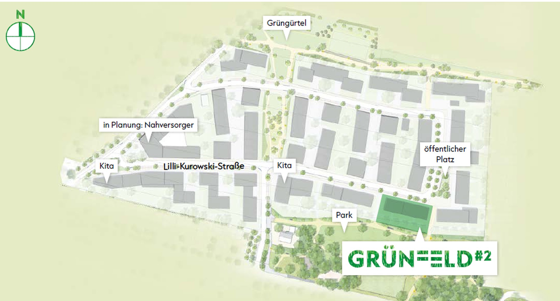Lageplan Grünfeld