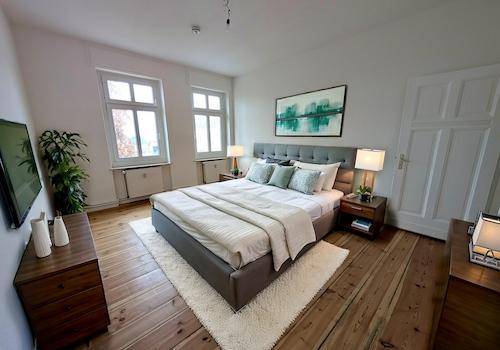 Schlafzimmer mit Möbel