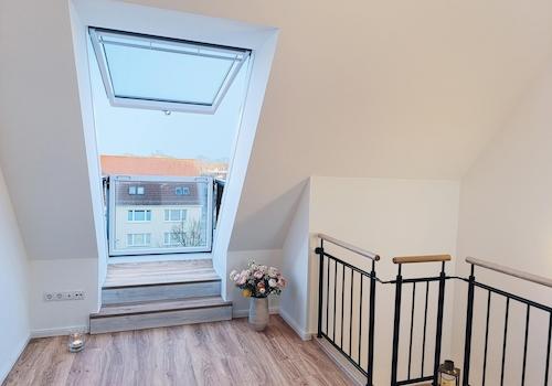 Fensterbalkon Schlafebene 