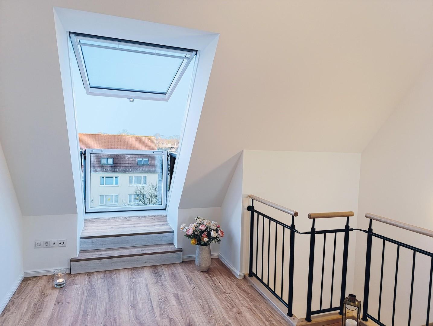 Fensterbalkon Schlafebene 