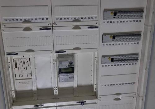 Neue Unterverteilung Strom