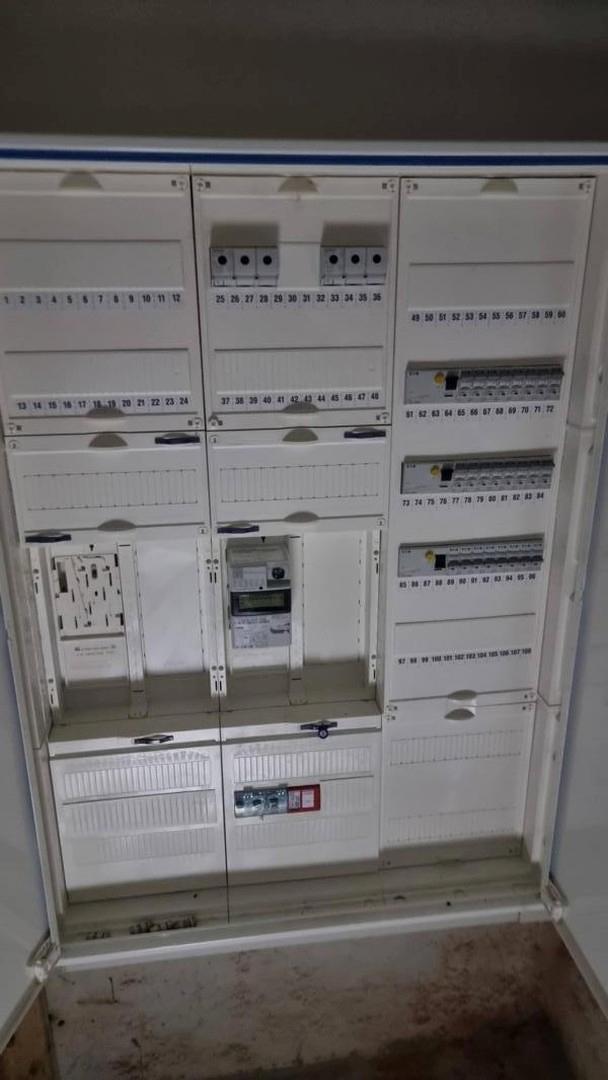 Neue Unterverteilung Strom