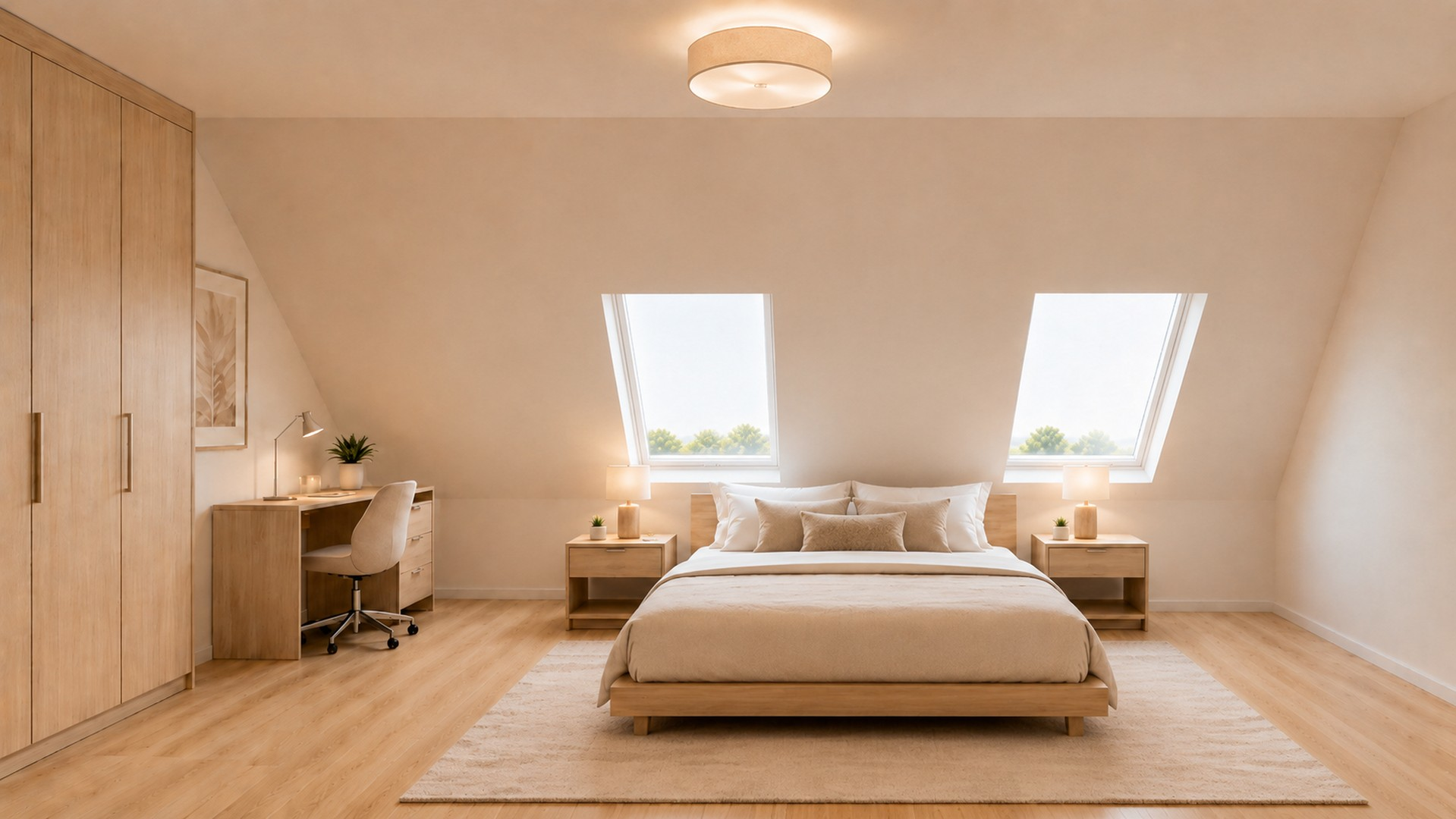 Visualisierung 2. DG Zimmer