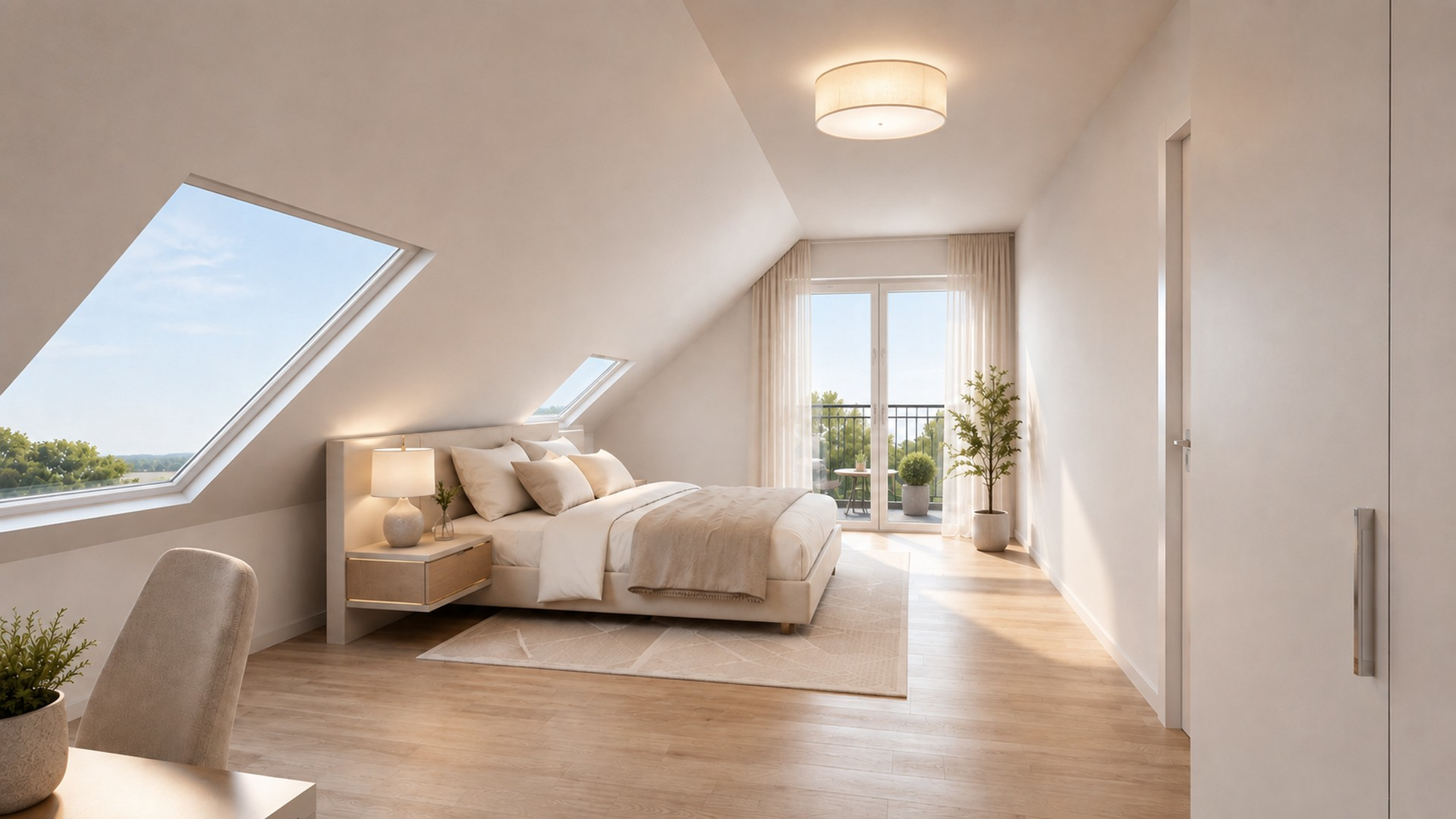 Visualisierung 2. DG Zimmer