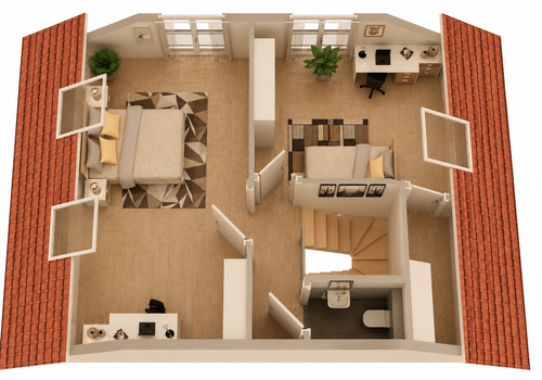 3D-Grundriss 2.DG