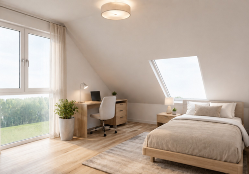 Visualisierung 2. DG Zimmer