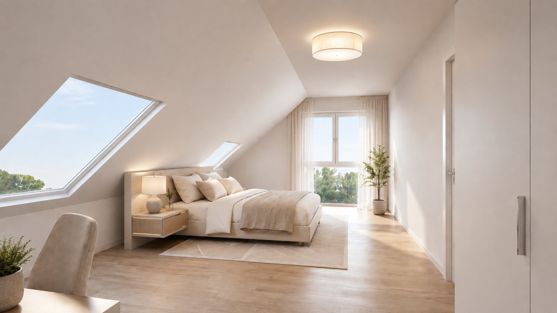 Visualisierung 2. DG Zimmer
