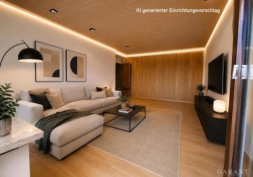Wohnzimmer, KI generiert