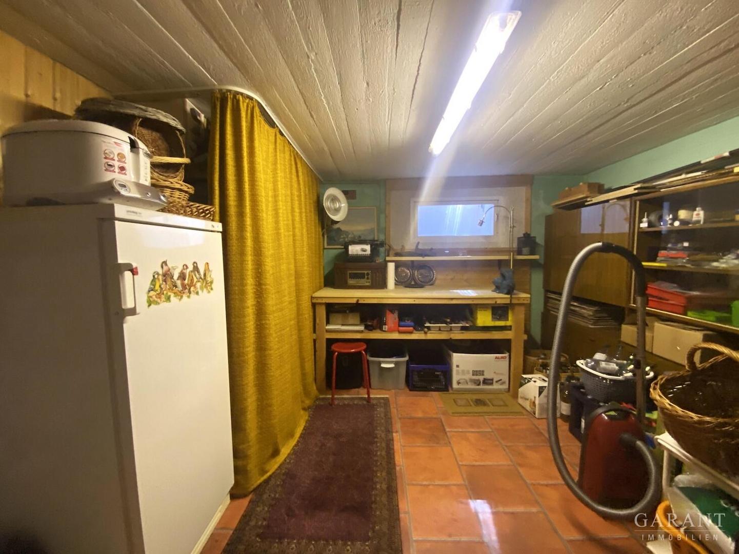 Blick in den Vorratskeller