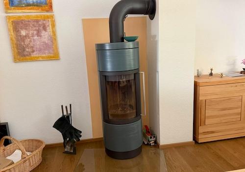 Kaminofen, drehbar, 6 KW