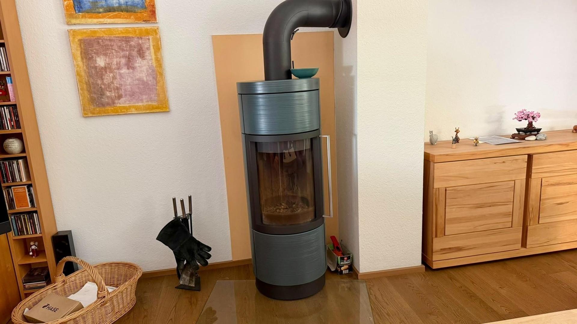 Kaminofen, drehbar, 6 KW