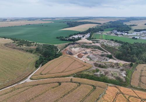 Blick Richrtung Süden 
