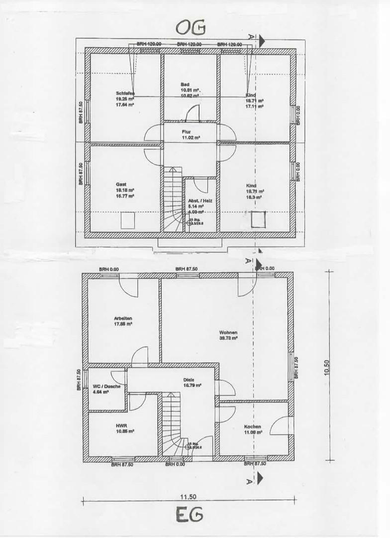 Grundrisse EG und OG