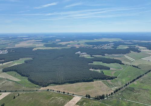 Blick Richtung Süd-Ost 