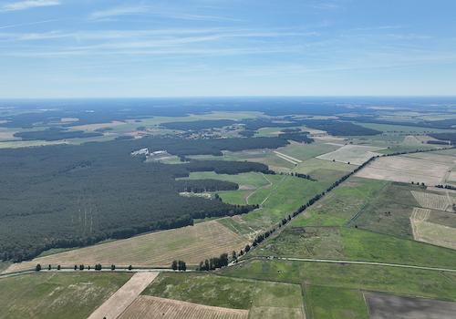 Blick Richtung Süd-Ost 