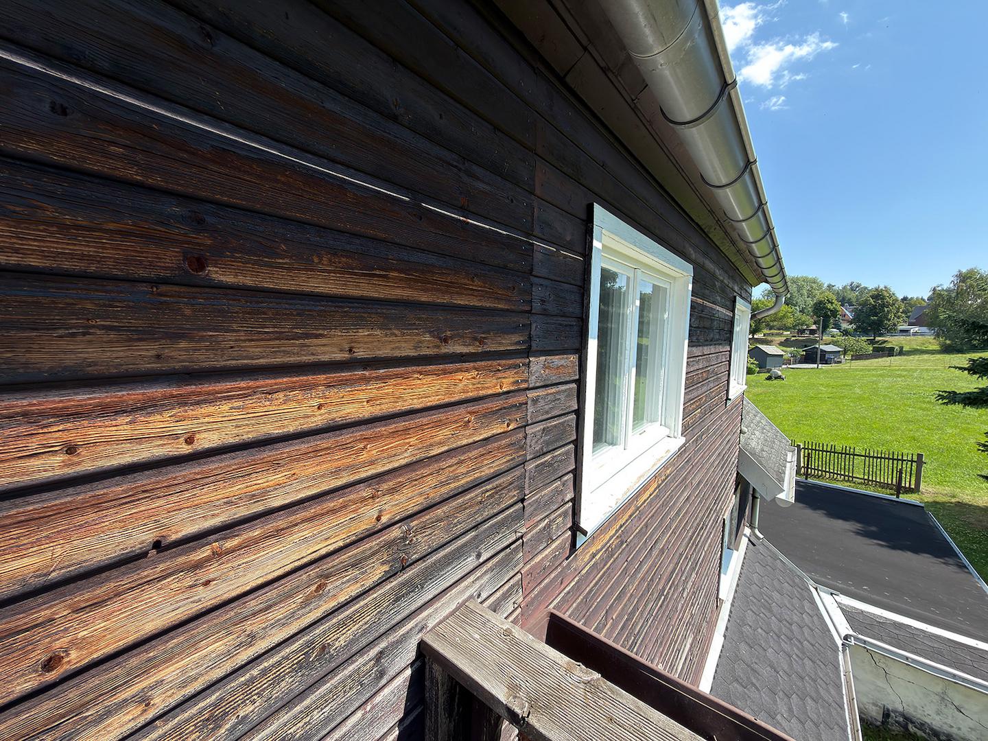 Blick vom Balkon