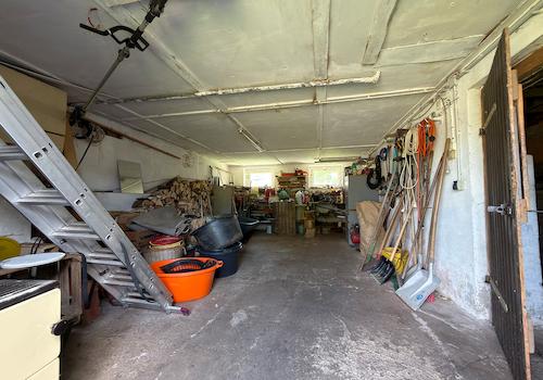 Blick in die Garage 1