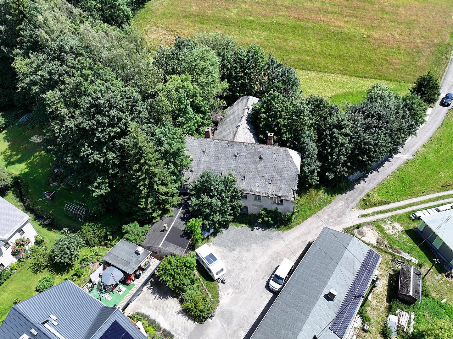 Blick auf das Dach 