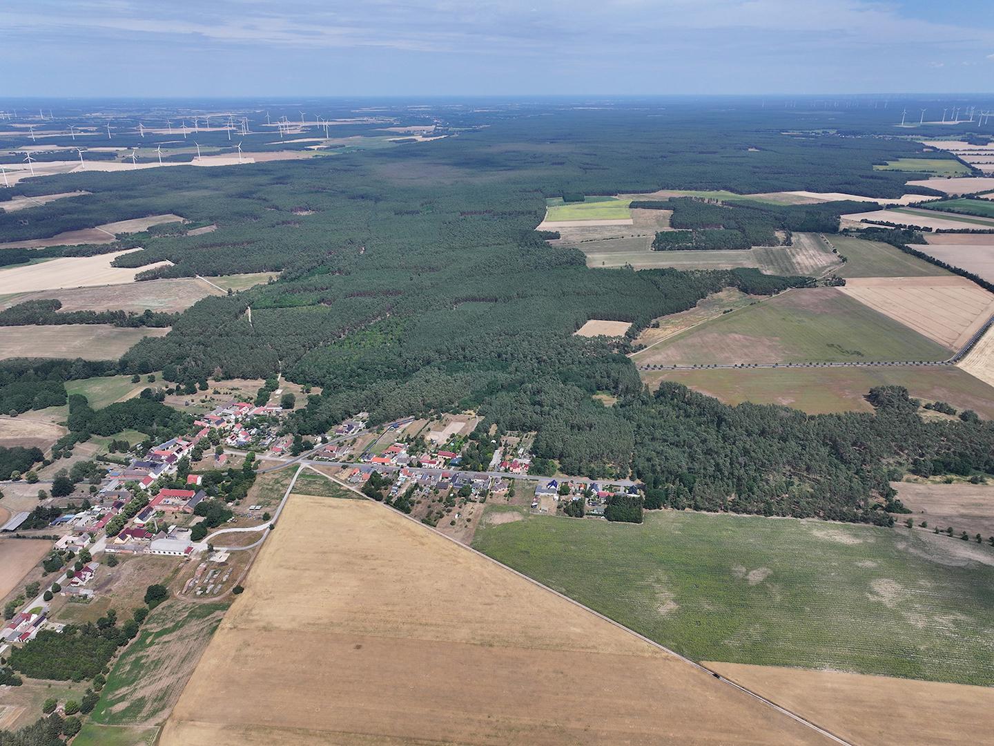 Blick Richtung Norden 
