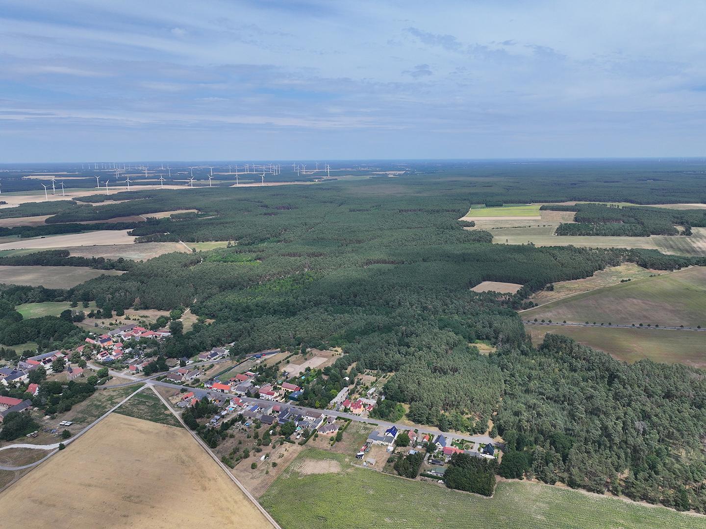 Blick Richtung Norden 