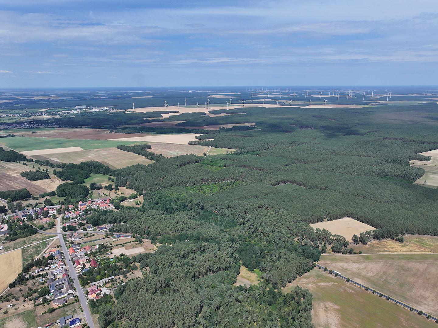 Blick Richtung Norden 
