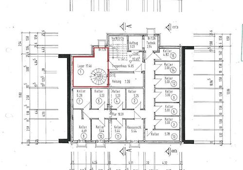 Grundriss Untergeschoss